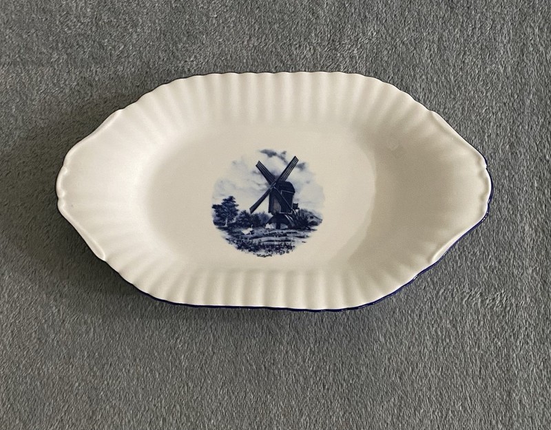 Ter Steeg Delft Blue Small Platter Handcrafted In Holland