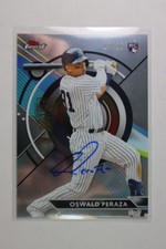 2025 Topps Archive Finest Autographs Oswald Peraza #FA-OP RC /25