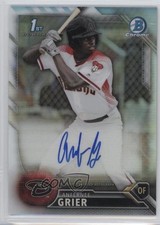 2016 Bowman Draft Chrome Pick Refractor 39/499 Anfernee Grier #CDA-AG Auto fm0