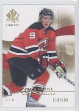 2008-09 SP Authentic Limited 18/100 Zach Parise #1 0f8