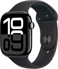 Apple Watch Gen 10 Series 10 46mm Black Aluminum - Jet Black Sport Band