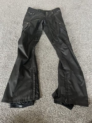 The White Collection by Burton DRYRIDE Ski/Snowboard Pants Black