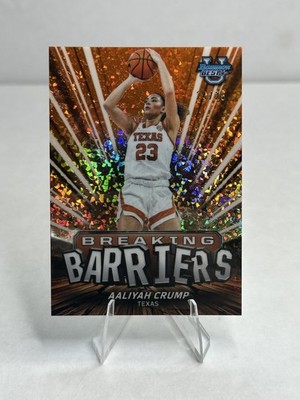 2025-26 Bowman Best U #BB-7 Aaliyah Crump Breaking Barriers Orange Diamond #/25