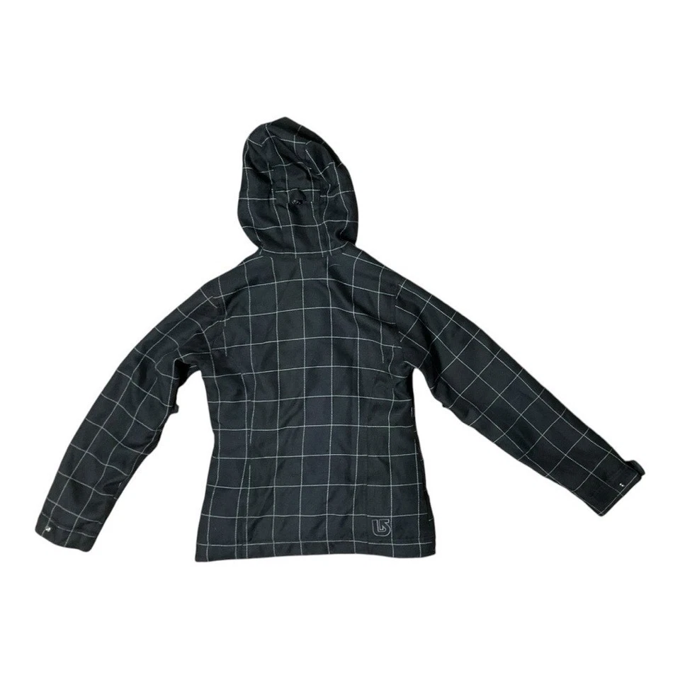 BURTON Women's DryRide Black Faux Fur Lined Plaid Dream Jacket Coat Sz M. - Image 3 of 4