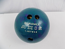 Brunswick Axis Bowling Ball Blue SWIRL 8 Pounds 1JG7645