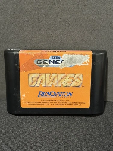 Gaiares  (Sega Genesis, Vintage Video game)