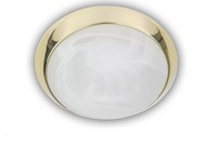 Led Decken Lampe Alabaster/Messing Led Flurleuchte Dielenlampe Ø40Cm KüChenlampe