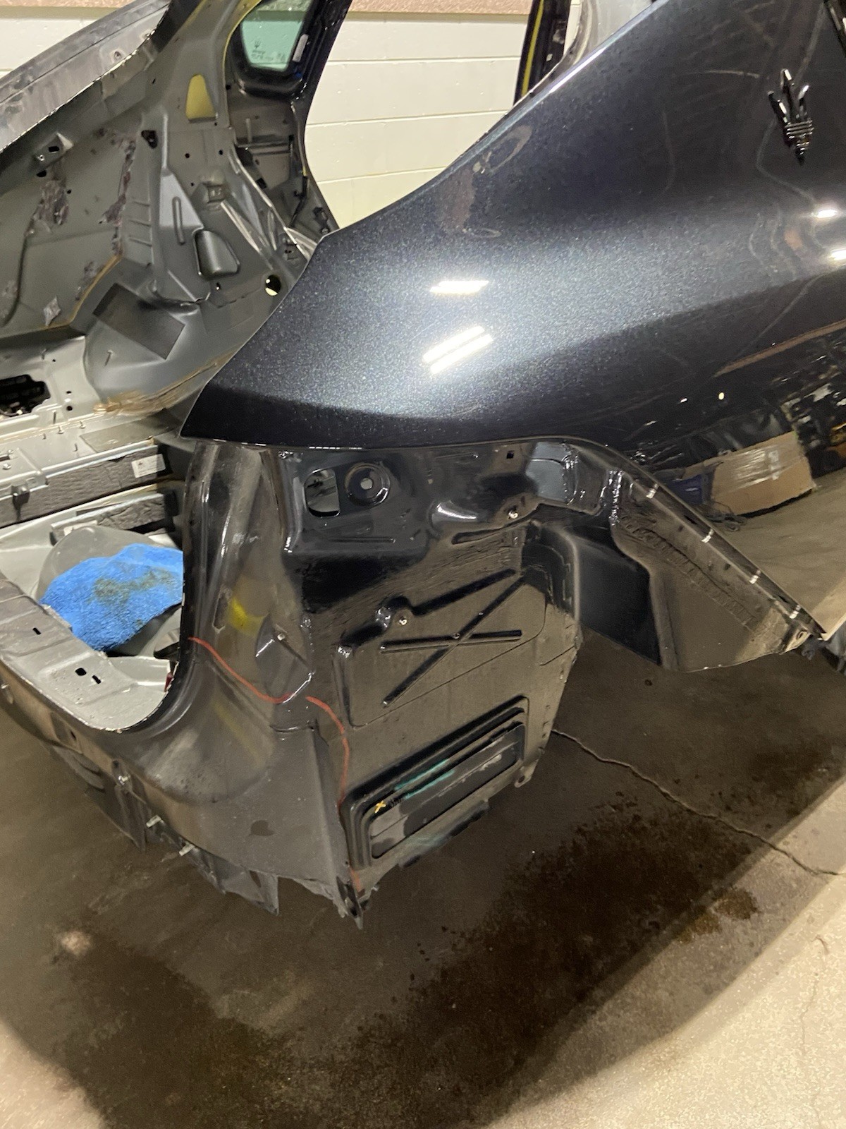 2017-2024 Maserati Levante 3.0L Rear Right Side Quarter Panel NERO RIBELLE OEM