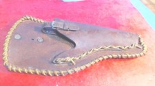 Vintage- Leather- Holster Right-hand- Nice leather Lacing