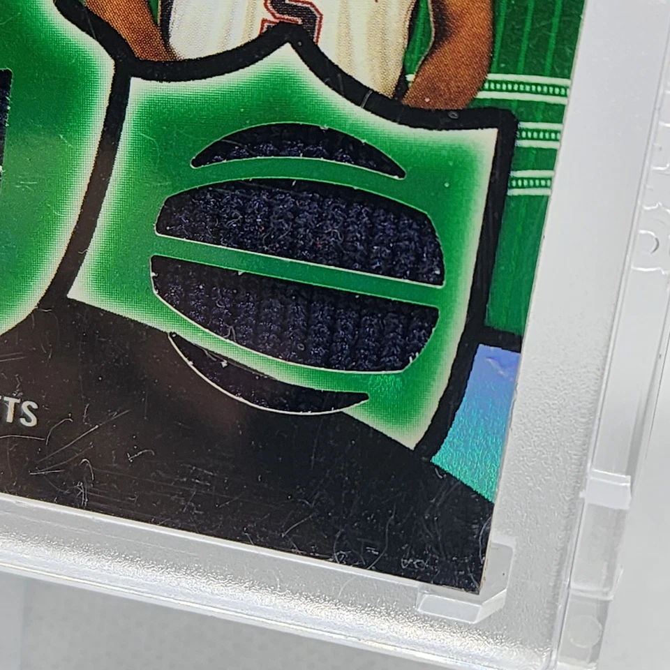 Red de Nueva Jersey Topps Triple Threads Jason Kidd Emerald Relic #TTR-52/18 2006-07 Foto 3 de 4