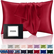 Silk Pillow Cases Beauty Sleep Hair Care Temperature Control Luxury Gift New