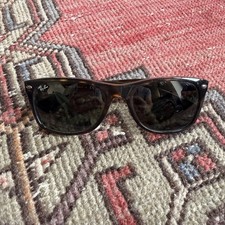 Ray-Ban New Wayfarer RB2132-F 902 Tortoise Shell Sunglasses 58mm Italy