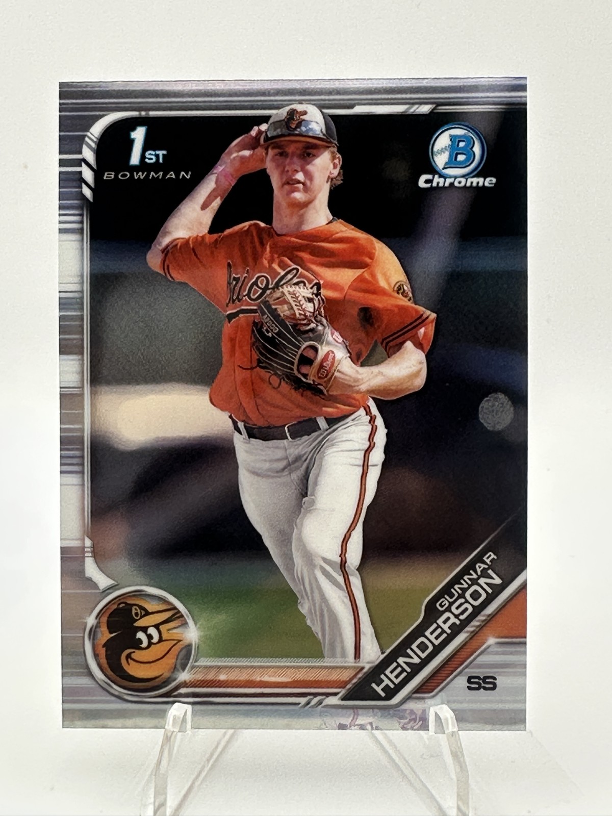 2019 Bowman Draft - Chrome Gunnar Henderson #BDC-22 Refractor (RC)