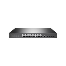24Port 48V Network Switch with 4x10G SFP+ & L...