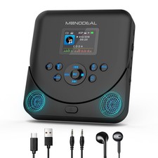 CD Player Portable,MONODEAL Bluetooth CD Player with S