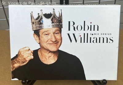 Robin Williams: Comic Genius DVD Deluxe Box Set - Open Box 1 DVD Open, 3 Sealed