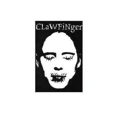 Clawfinger Flagge Fahne - Deaf Dumb Blind - Posterflagge Stoff - Poster Flag