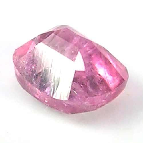 ~EDELSTEIN~ MADAGASKAR HOT ROSSY PINK FARBE PEZZOTTAIT - KISSENSCHLIFF - Bild 3 von 3