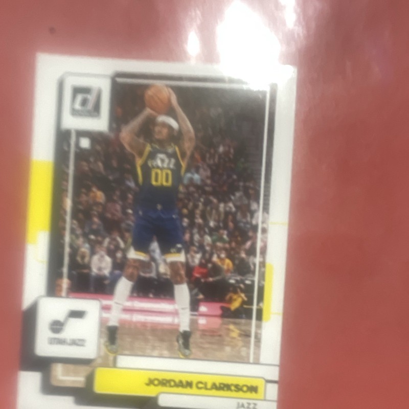 Panini Jordan Clarkson #114 Base Set Donruss Utah Jazz NBA Basketball Card