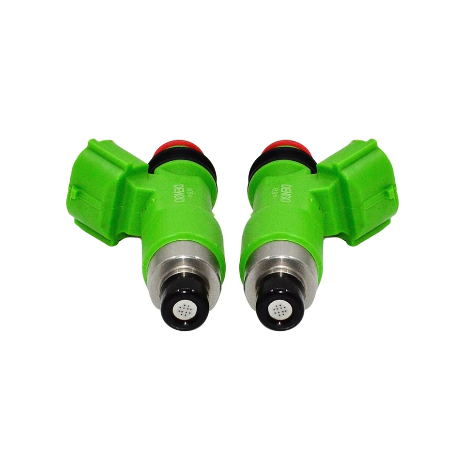 NEW Set of 2 Fuel Injectors for Honda VTX1800 2002-2008 16450-MCH-004 USA - Image 4 of 4