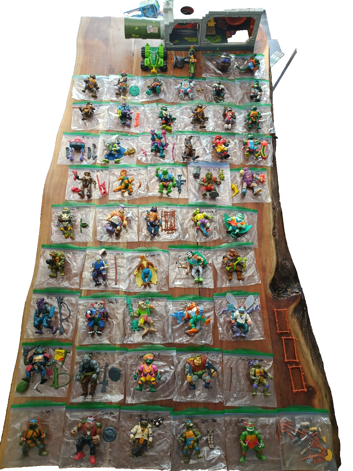 VTG 1980-90s TMNT Teenage Mutant Ninja Turtles HUGE Figures lot + Modern Sewers