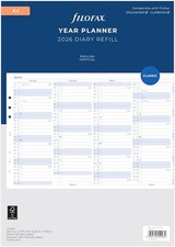 Filofax A4 Year Planner 2026 