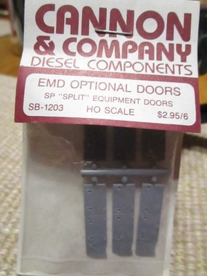 CANNON DIESEL COMPONENTS HO EMD OPTIONAL DOORS SB-1203 NIP