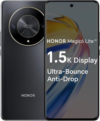 Honor Magic6 Lite 6,8'' 5G 256GB 8GB RAM Android entsperrt Smartphone - schwarz sehr guter Zustand