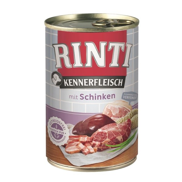 Rinti Dose Kennerfleisch Schinken 400 G (Menge: 24 Je Bestelleinheit)-image