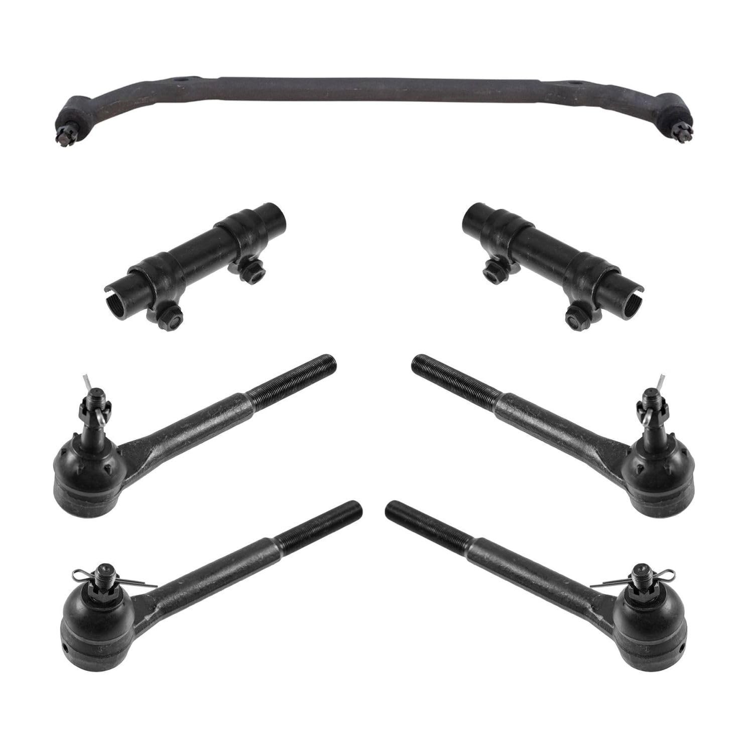 7pc Steering Kit Tie Rods Sleeves for Chevy for Pontiac Firebird 1982 1992