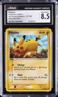 2007 POKEMON EX POWER KEEPERS REVERSE HOLO #57 PIKACHU CGC 8.5