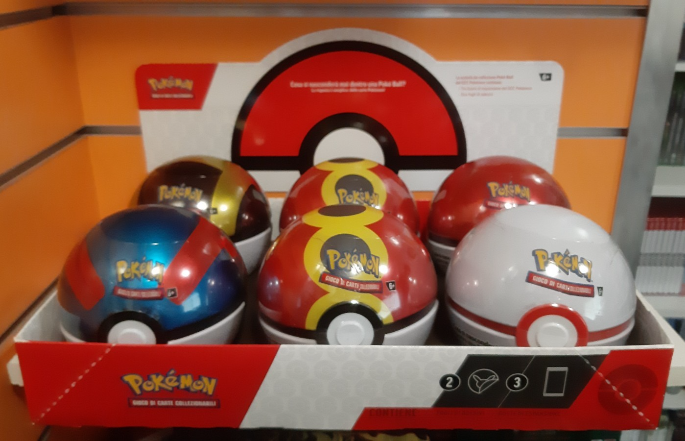 Carte Pokemon - Tin Poke Ball Ottobre 2025 NUOVO SIGILLATO ITA