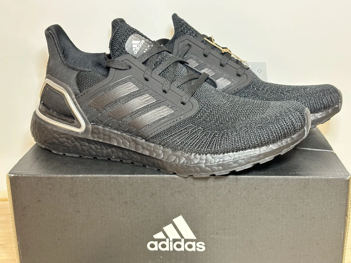 Adidas UltraBoost 20 Mens Size 10.5 Multicolor FV8332 Lightweight Running Sports Amazon.com | adidas mens Ultraboost 20,Black/Black/Signal  main image 3