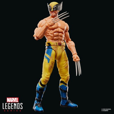 Marvel Legends Shirtless Wolverine Deadpool & Wolverine 6'' Actionfigur Neu!