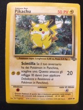 Pokemon Karte Sugimori PSA PIKACHU 60/64 RARE JUNGLE SET 1995 ITA VINTAGE BGS V