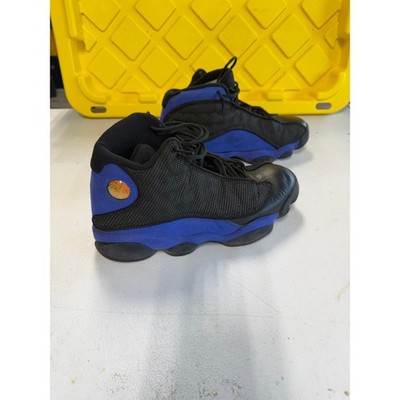 Air Jordan 13 Retro Hyper Royal Black Blue Sneakers 414571-040 Mens Size 9