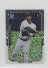 2015 Bowman The Farm's Finest Chrome Mini Shimmer Refractor Franklin Barreto 0b3