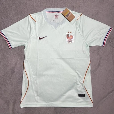 Nike Maillot France FFF Extérieur 2021-2022 Homme S Manches courtes Blanc - Photo 1/4