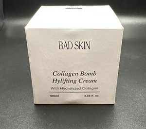 Bad Skin Collagen Bomb Hylifting Cream with Hydrolyzed Collagen 3.38 oz SEALED