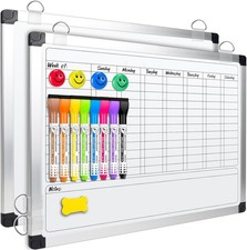 EAONE 16 x 12 in Magnetic Dry Erase Chore Chart  Whiteboard for Kids/Teens/Adul