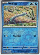 Pocket Scout - Wiglett 052/182 Reverse Holo Near Mint SV04: Paradox Rift Pokemon card