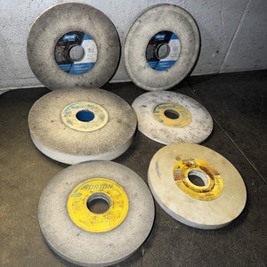 Norton Various grinding wheels  (LOT OF 6)