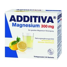 2x ADDITIVA Magnesium 300 mg N Sachets 20 ST