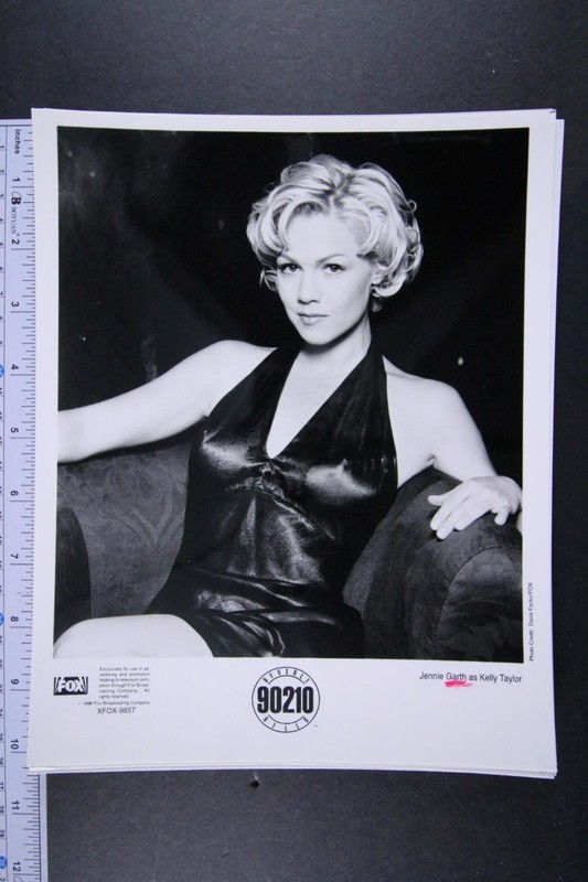 6 BEVERLY HILLS 90210 Type 1 TV Press Photos~GARTH~SPELLING~POTTER~(id3421)