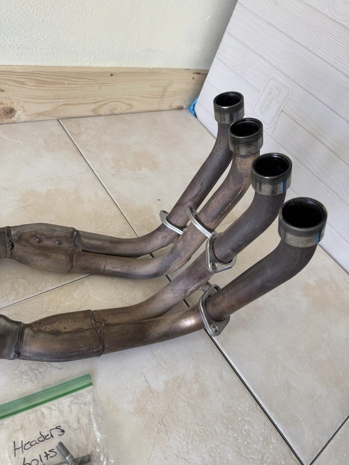 Tubos de cabezal de escape Honda CBR600rr 2003-2004 Foto 4 de 4