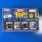 Funko Bitty Pop!: Marvel's  Spider-Man 4-Pack W/B & W Spiderman CHASE