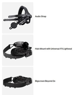 Bigscreen Beyond 2e PC VR Bundle with Halo Mount and Audio Strap NEW IN BOX