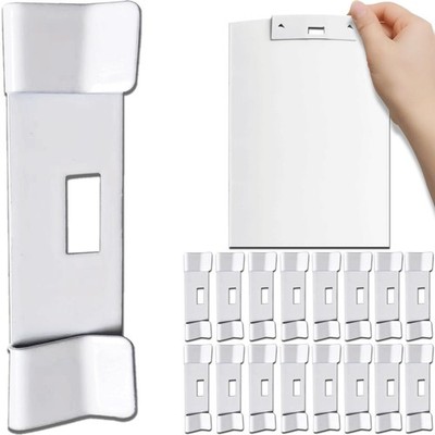Vertical Blind Repair Vane Savers, 16 Metal Repair Tabs for Replacement Slats