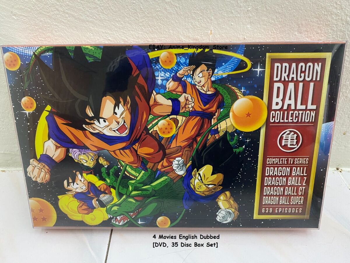 DVD Dragon Ball Collection Complete TV Series 639 Eps English Dubbed  -EXPEDITED