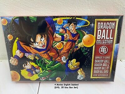 Dragon Ball,Ball Z,Ball GT,Ball Super Collection Complete Tv Series,639  episodes